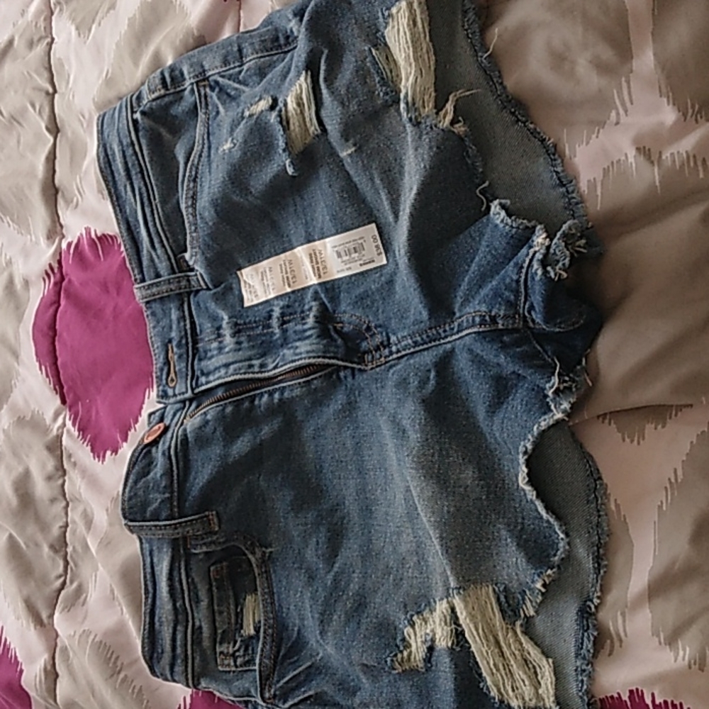 High rise mom shorts